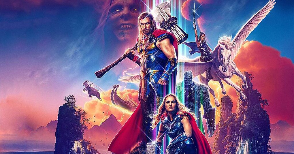 Thor love and thunder poster