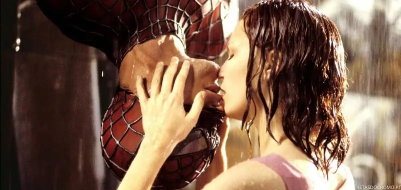 spider-man kiss